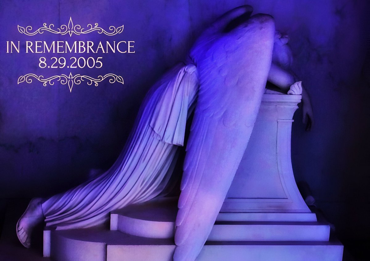 Region6PHTC's tweet image. Today marks the 20th anniversary of Hurricane Katrina. @Region6PHTC honors the lives lost, recognizes the resilience of Gulf Coast communities and reaffirms our commitment to strengthening public health preparedness for the future.

#Katrina20 #NeverForget