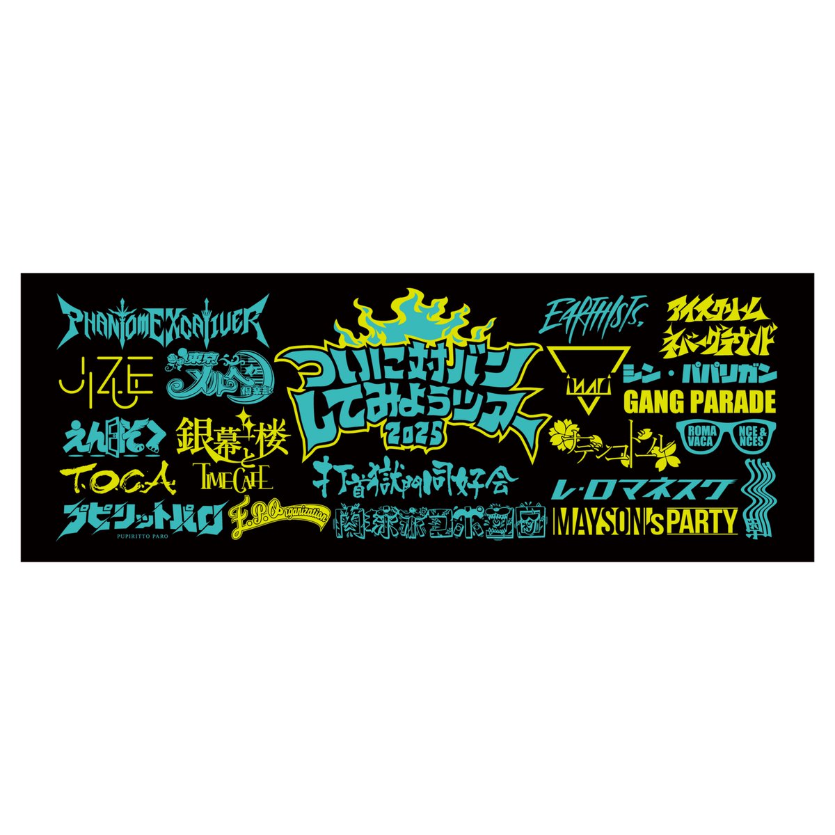 ツアーグッズ】ツアーやると言ったら、やっぱそのツアー限定のTシャツ