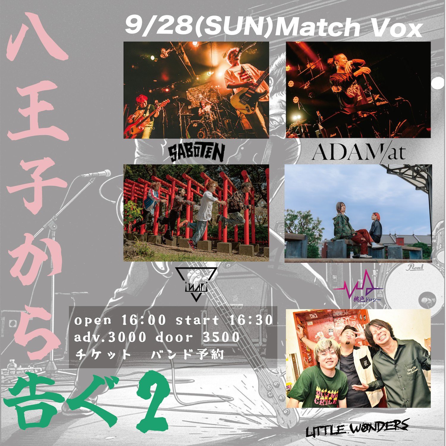 □[廃盤] VAアルバムCD「八王子NOW 2015」□ ハルカミライ 【公式通販】