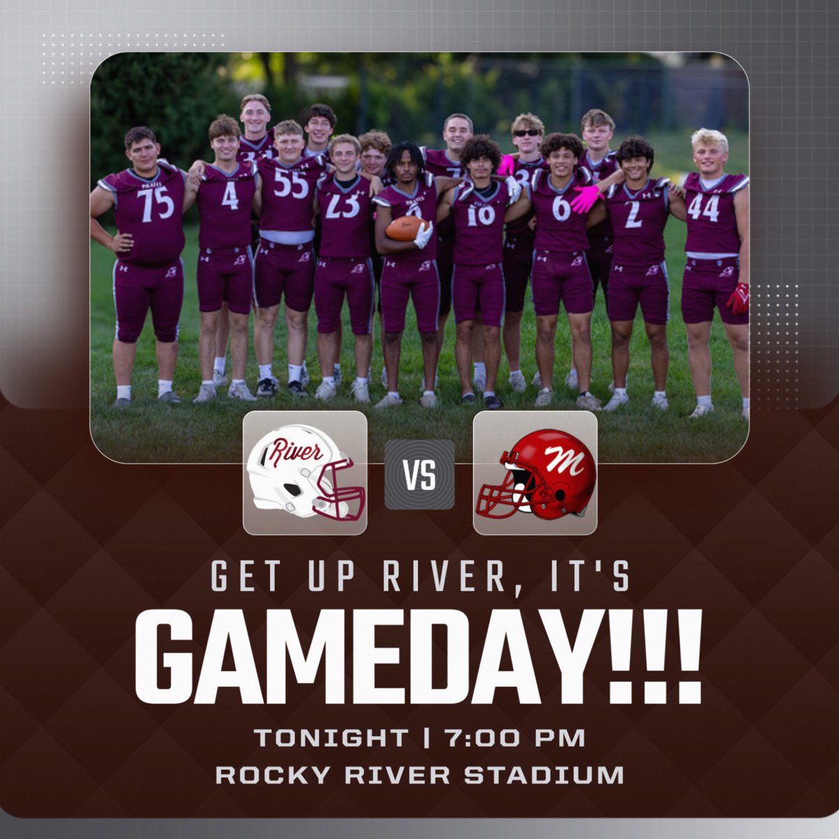 Rocky River Football (@coachwells1) on Twitter photo 