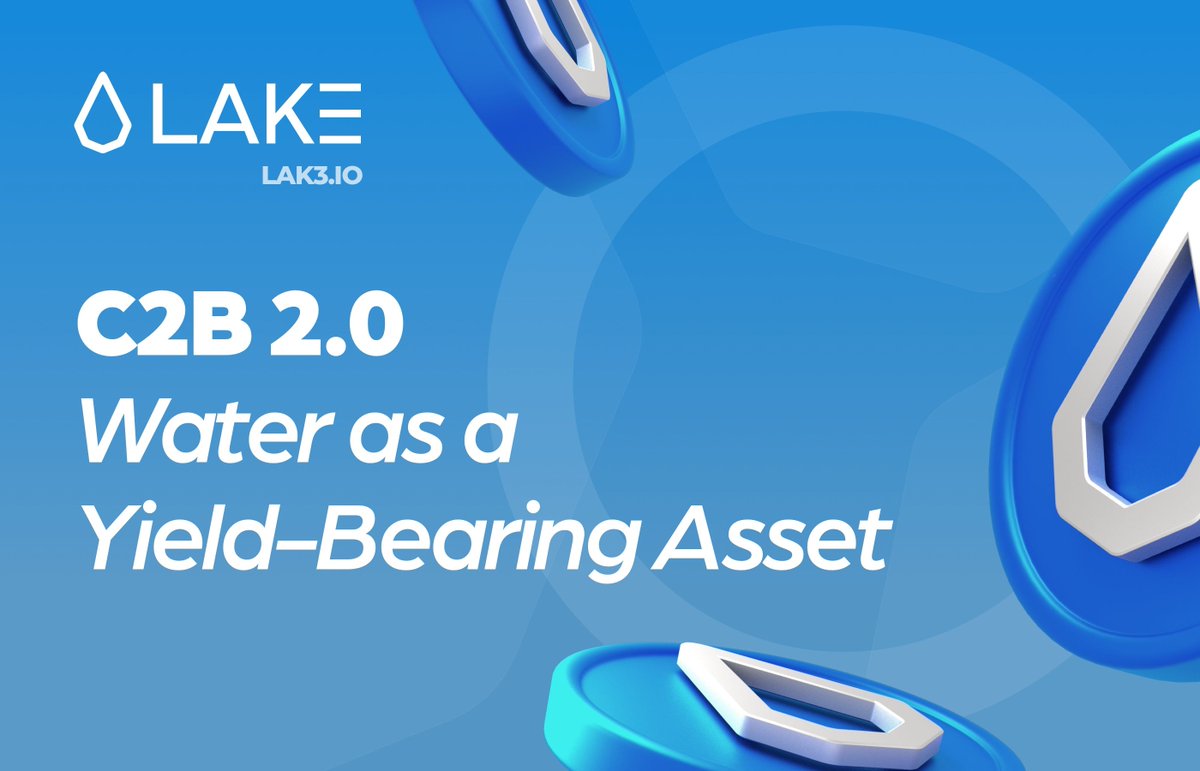 lake_lak3's tweet photo. Connecting our C2B Model with Digital Water Allocations positions Digital Water as a Yield-Generating RWA, unlocking New Economic Potential for Retail and Institutional Holders 🤝🚨

Digital Water becomes your Smartest Asset Class for Countless Financial Opportunities 🚀🚀 https://t.co/ajq1XwGjGY