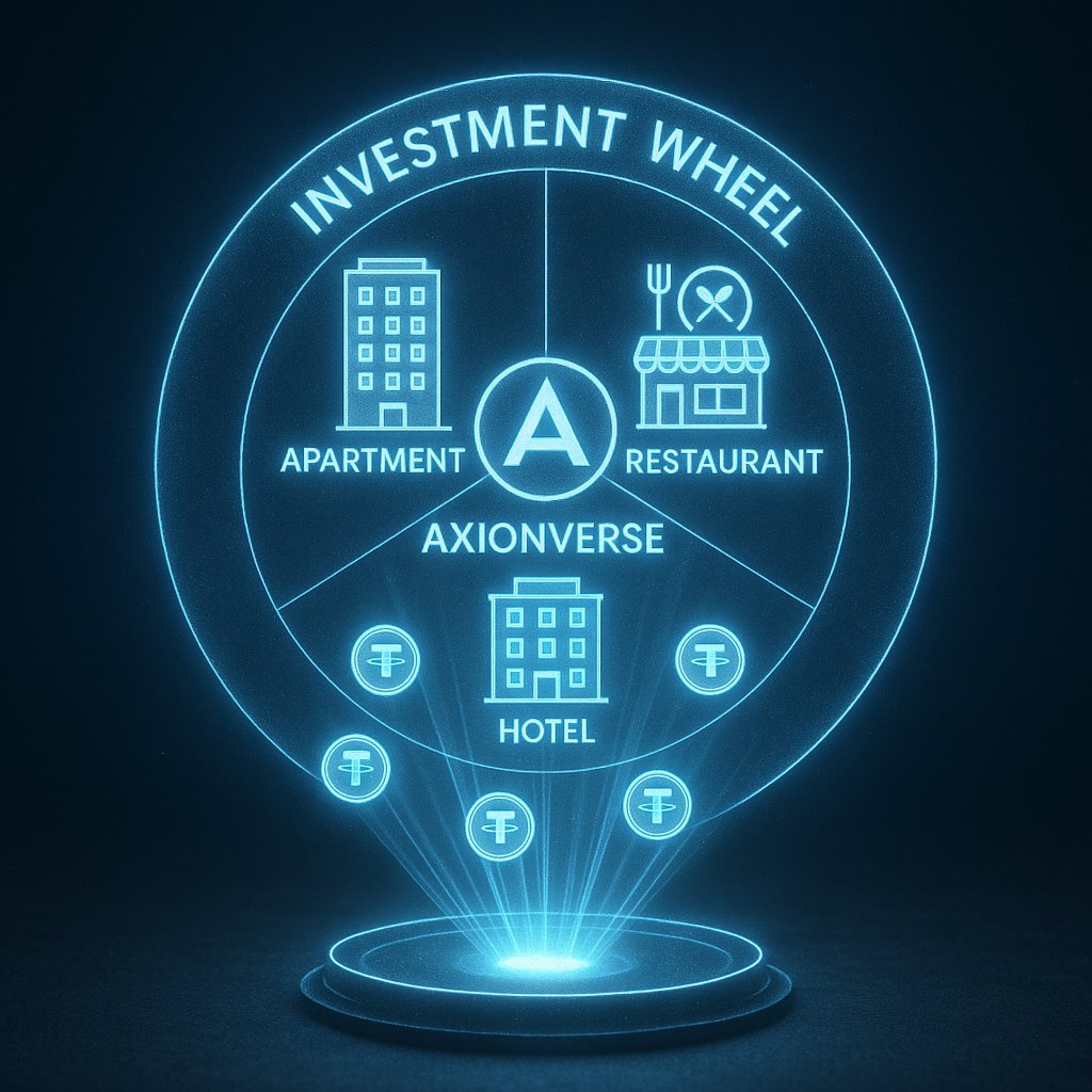 MintedWrites's tweet photo. Don’t just invest in one sector. Diversify 🌍

@Axionverse_AXSC  spreads risk &amp; rewards across:

🏢 Service apartments
🍔 Food franchises
🏨 Hospitality
NFTs = access to multiple revenue streams 💸

#AxionVerse #Diversification #RWA #NFTUtility https://t.co/NBlJEuNIbM