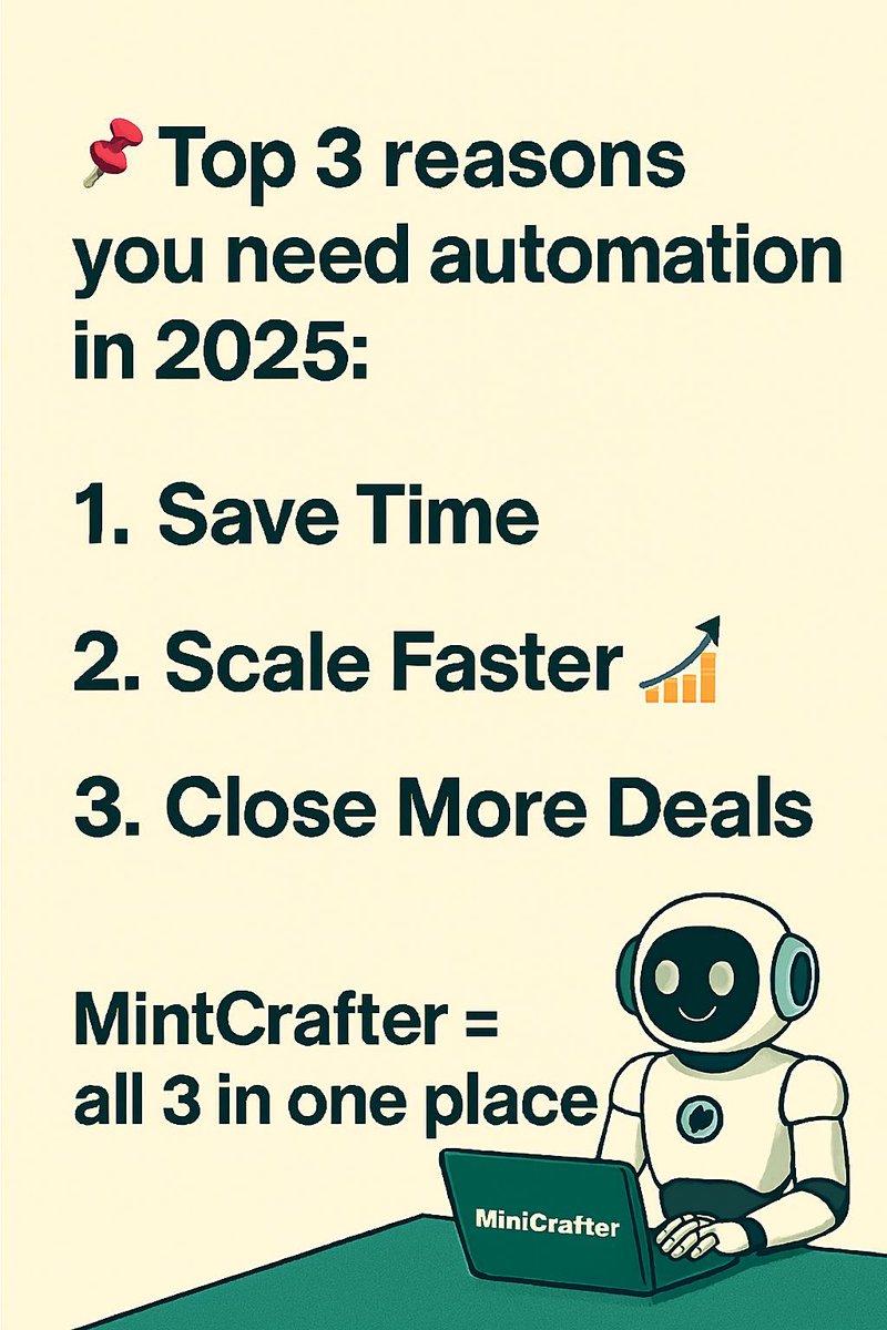 #AutomationTools #CryptoGrowth #AICommunity #MintCrafter