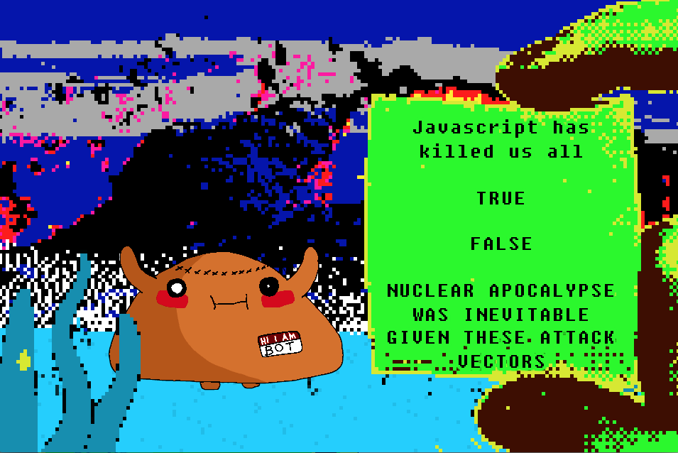 インタラクティブなジンが断片的な小品や詩、奇妙な夢のようなゲームで壊れたデジタル空間を巡らせる。生き延びた後の葛藤と対処を個人的でありながら普遍的に語り切った作品。 Everything is going to be OK (2018) by Nathalie Lawhead #mediaart

artbase.rhizome.org/wiki/Q12199