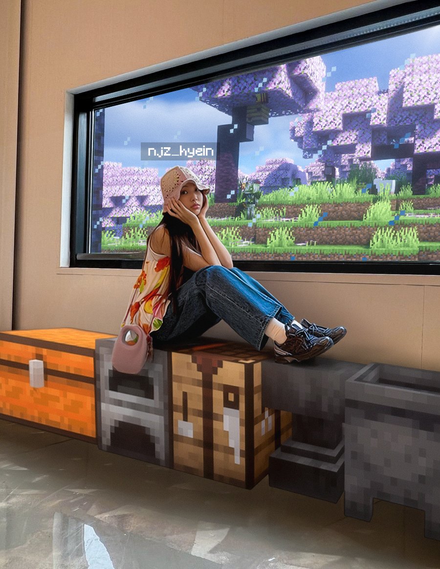⛏️
#뉴진스 #NewJeans #NJZ 
#혜인 #Hyein #ヘインズ 
#Minecraft