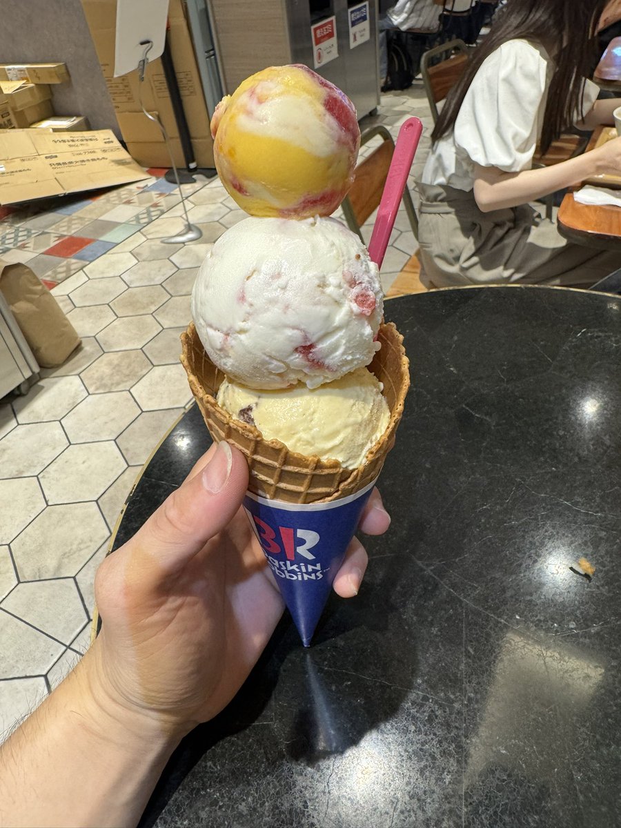 今年の夏もアイス三兄弟のおかげて😂