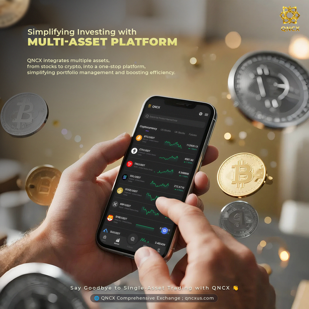 onionbug's tweet image. Hectic apps 🤯. Messy assets.
Chaos is fast — QNCX is faster.
✅ Unified management
✅ Diversified portfolios
✅ Simplified trading
Reclaim your investing life.
🌐 QNCX Comprehensive Exchange [qncxus.com]
#QNCX #QNCXExchange #TradingPlatform #AssetManagement #FinTech
