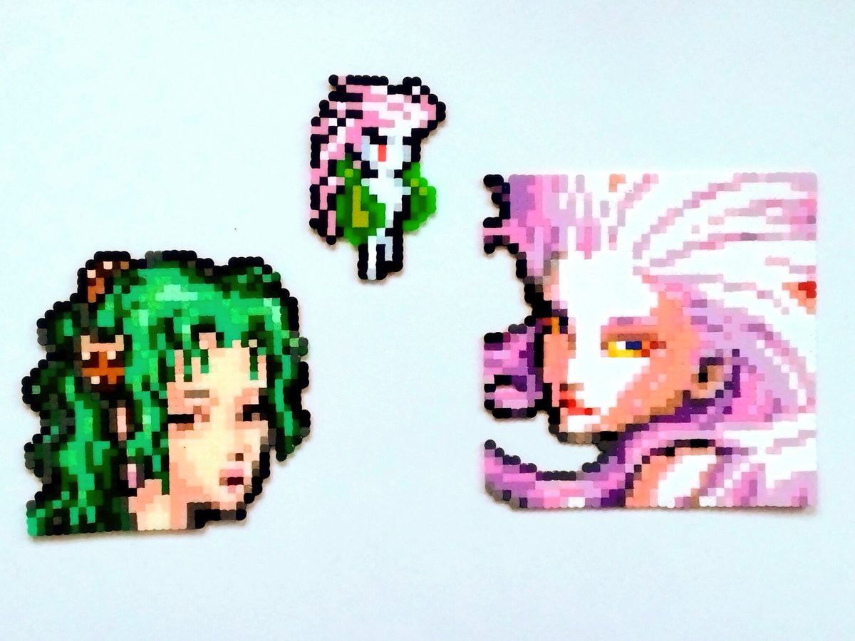 Ghost Khårma (@ghostkharma) on Twitter photo Terra Branford | Final Fantasy 6
ティナ・ブランフォード
I have a bunch of her but they're all on a wall, i really like her, this was my "goto" when i have no idea to do but wanted to make somes beads
#アイロンビーズ #fusebeads #perlerbeads #hamabeads #ff6 #ファイナルファンタジー Terra Branford | Final Fantasy 6
ティナ・ブランフォード
I have a bunch of her but they're all on a wall, i really like her, this was my "goto" when i have no idea to do but wanted to make somes beads
#アイロンビーズ #fusebeads #perlerbeads #hamabeads #ff6 #ファイナルファンタジー