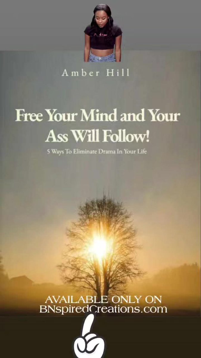 BNspiredLC's tweet image. FREE YOUR MIND AND YOUR ASS WILL FOLLOW: 5 Ways To Eliminate Drama In Your Life by Amber Hill

If you haven't already grabbed your copy of my EBook go over to my website and grab your copy today‼️🫵🏽🫶🏽

bnspiredcreations.com/listing/free-y…