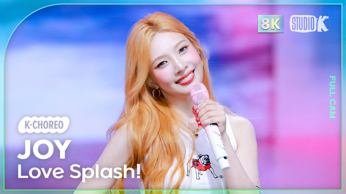 [🖥/ #K_Choreo8K]
8K Full 직캠을 지금 바로 확인하세요!

250829 #조이 (#JOY) - 'Love Splash!'

▶︎ youtu.be/kbdWtToqKvE

#RedVelvet #레드벨벳
#뮤직뱅크 #뮤뱅 #StudioK #8K 
#직캠 #직캠8K #뮤뱅직캠 #뮤뱅8K 
<a href="/RVsmtown/">Red Velvet</a>