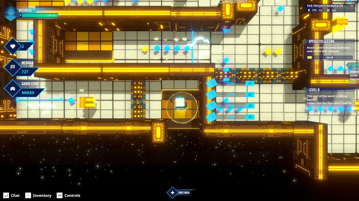 500+ Nebulas in 8 minutes! ⚡️
Here’s how my run felt: 🤯⚡️🪐
Can you beat my emoji run? Show me yours!

Tagging <a href="/TheSandboxGame/">The Sandbox</a> <a href="/Kash_voxels/">kash</a> 
I challenge <a href="/ychellyy/">Ychellyy| ADL</a>  <a href="/JuinFrid/">Juin Frid Poliquit 'ADL'</a>  <a href="/Absurdman07/">Anjohshi|ADL</a>  <a href="/LoloyIgop/">DaZz</a>  🚀 

#ProjectNebula #Ethverse