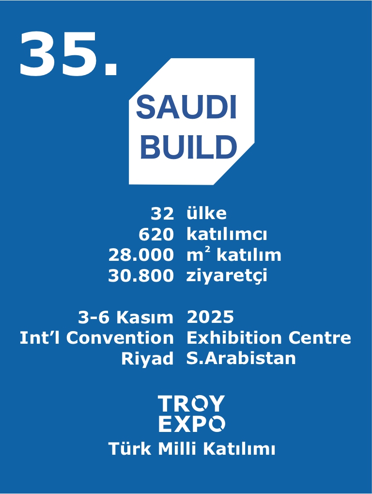 TroyFuar's tweet image. 3-6 Kasım 2025
Riyadh Int’l Convention &amp;amp; Exhibition Center / Riyad - S.Arabistan
Yapı Ekipman &amp;amp; Malzemeleri Fuarı
Türk Milli Katılımı

#turkish #national #participation #construction #yapi #event #exhibition #riyadh #saudiarabia