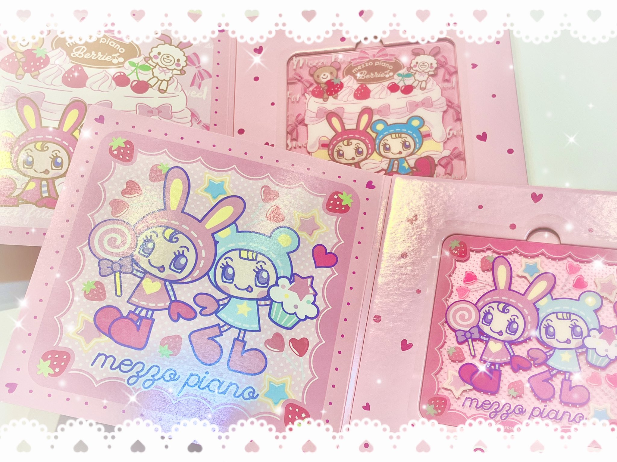 メゾピアノ アクリルコースターディスプレイ コンプリートセット