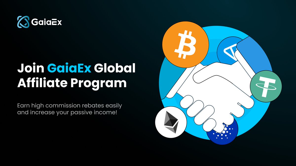 GaiaEx (@gaiaex_official) on Twitter photo 📢 GaiaEx Affiliate Program is Now Open
Invite your friends to trade and earn commission from spot and futures trading fees — start building your passive income effortlessly!
📨 Apply via email: cs@gaiaex.com
🔗 Share your unique referral link
💰 Earn real-time commission as 📢 GaiaEx Affiliate Program is Now Open
Invite your friends to trade and earn commission from spot and futures trading fees — start building your passive income effortlessly!
📨 Apply via email: cs@gaiaex.com
🔗 Share your unique referral link
💰 Earn real-time commission as
