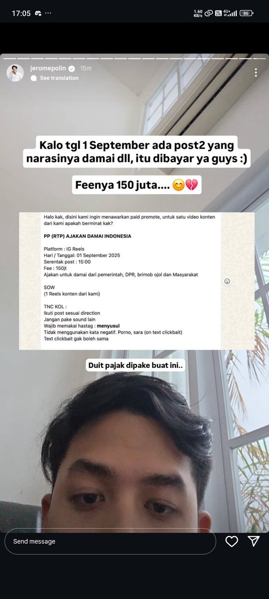 mantap dispill oleh anggota sword