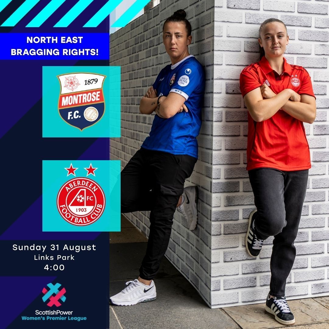 FIXTURE | Links Park is the venue for a fascinating contest between <a href="/MontroseFCW/">Montrose FC Women</a> and <a href="/AberdeenWomen/">Aberdeen FC Women</a> in <a href="/ScottishPower/">ScottishPower</a> Women's Premier League.

All the weekend fixtures, ticket info &amp; more ➡️  swpl.uk/match-centre/s…