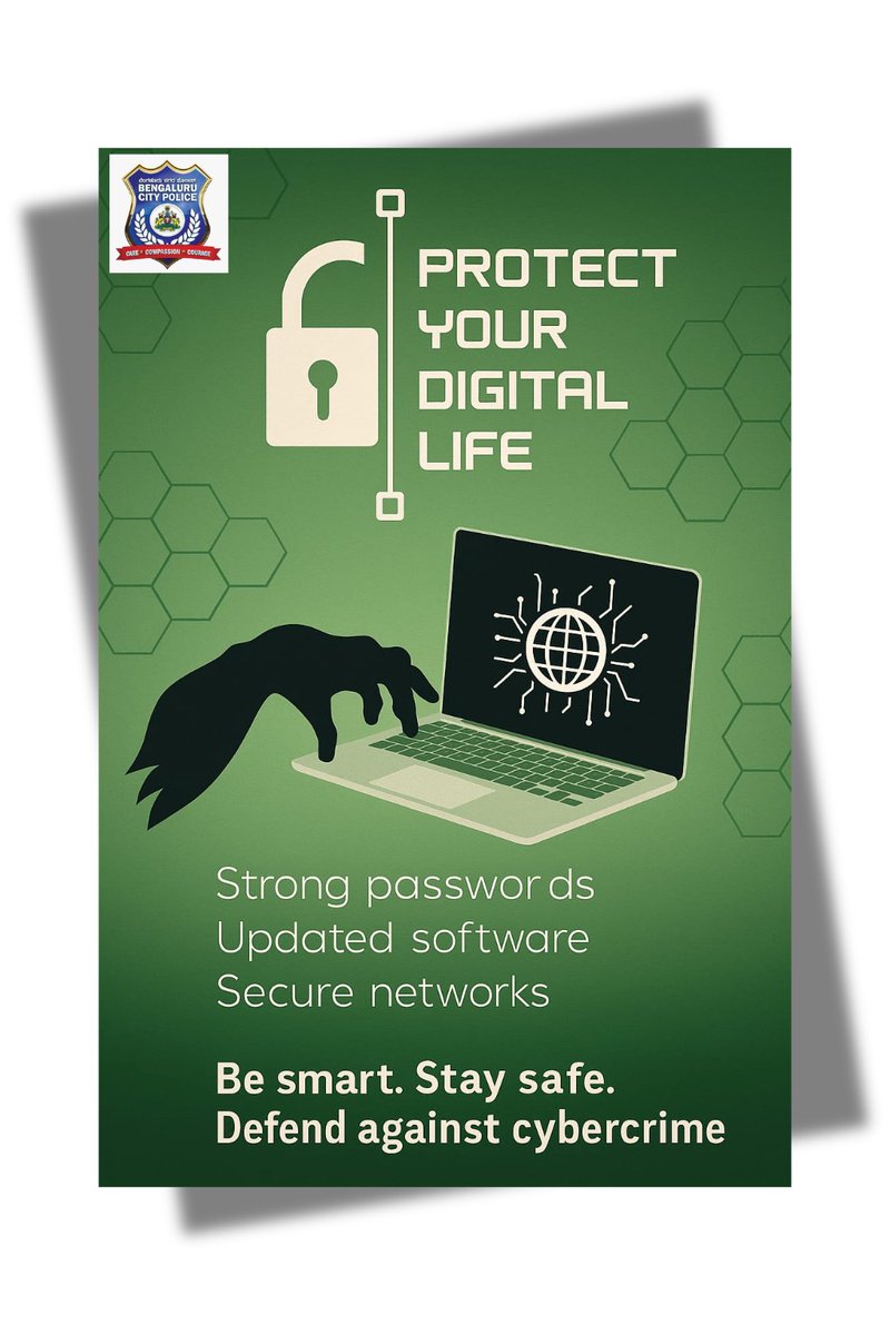 1. Never share your OTP, password, or bank details with anyone.

2. Beware of fake loan, job, or lottery messages.

3. Do not click on unknown links or attachments.

4. Fraudsters may pretend to be police, bank staff, or government officials – stay alert.