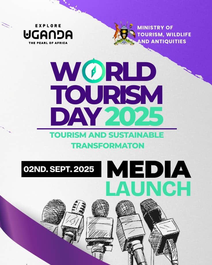 Uganda proudly joins the world in marking World Tourism Day 2025 under the theme “Tourism and Sustainable Transformation.”
Media Launch: 2nd Sept 2025
#WTD2025 
#ExploreWestNile