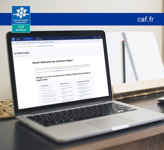 #DémarchesEnLigne 

Besoin d'aide pour nos services en ligne ?  Retrouvez toutes nos fiches pratiques pour vous guider pas à pas sur le 🖥️ Caf.fr ou l'appli mobile 📲 Caf - Mon Compte  

👉caf.fr/allocataires/a…