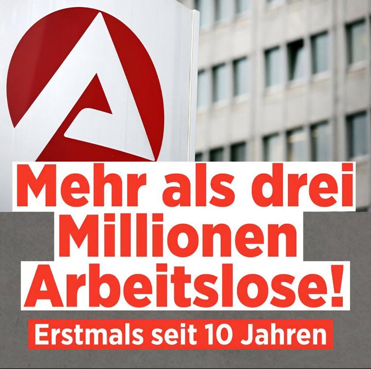 Aktuell sind in #Deutschland &gt;9,2 Mio. Menschen #arbeitslos und alle faseln vom "#Fachkräftemangel".

#ALG 8/25: 3,025 Mio.
#Bürgergeld 8/25: 5,55 Mio.
#AsylbLG 8/25: 0,52 Mio.
#Maßnahmen 8/25: 0,15 Mio.

Wieso Millionen ins Land holen, wenn bereits Millionen arbeitslos sind?