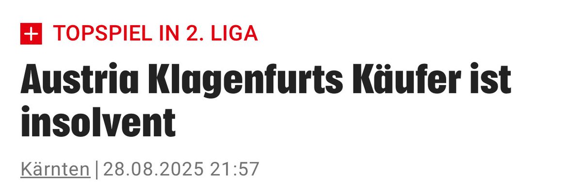 Hätte ich nie erwartet.