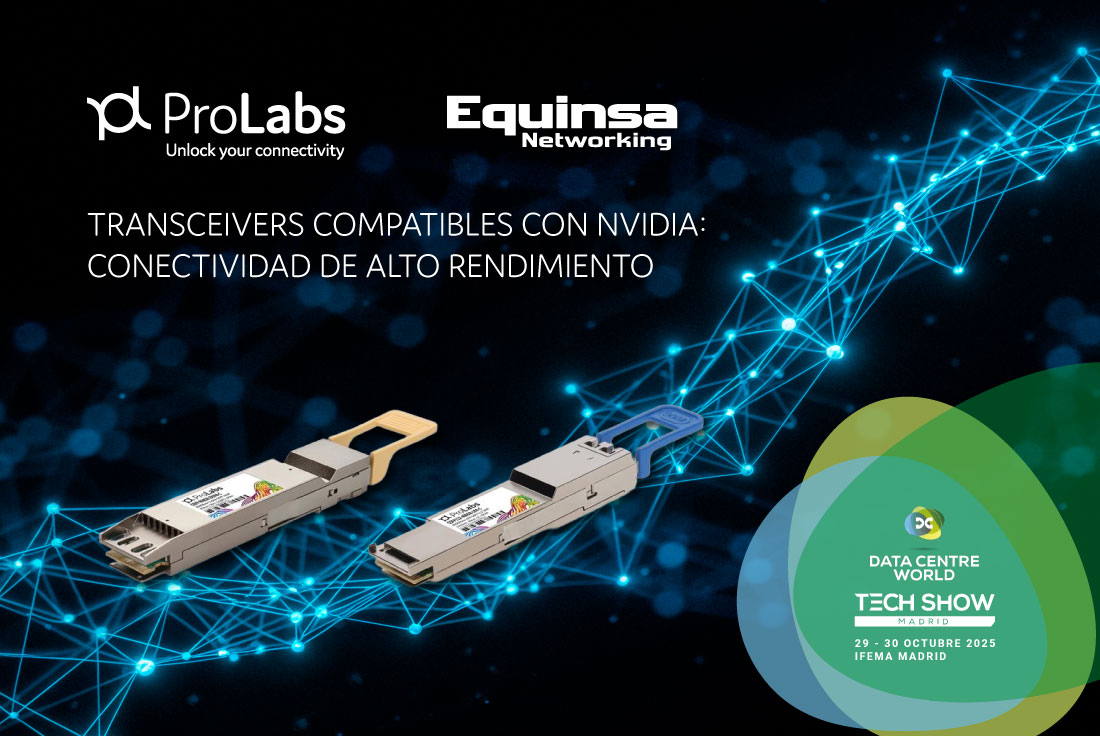 EquinsaNetwork's tweet image. ⚡ Potencia tu red con transceptores #NVIDIA compatibles de ProLabs: soluciones 400G y 800G para IA, cloud y data centers.

👉 equinsanetworking.com/noticias/soluc…

#ProLabs #EquinsaNetworking #DataCenter