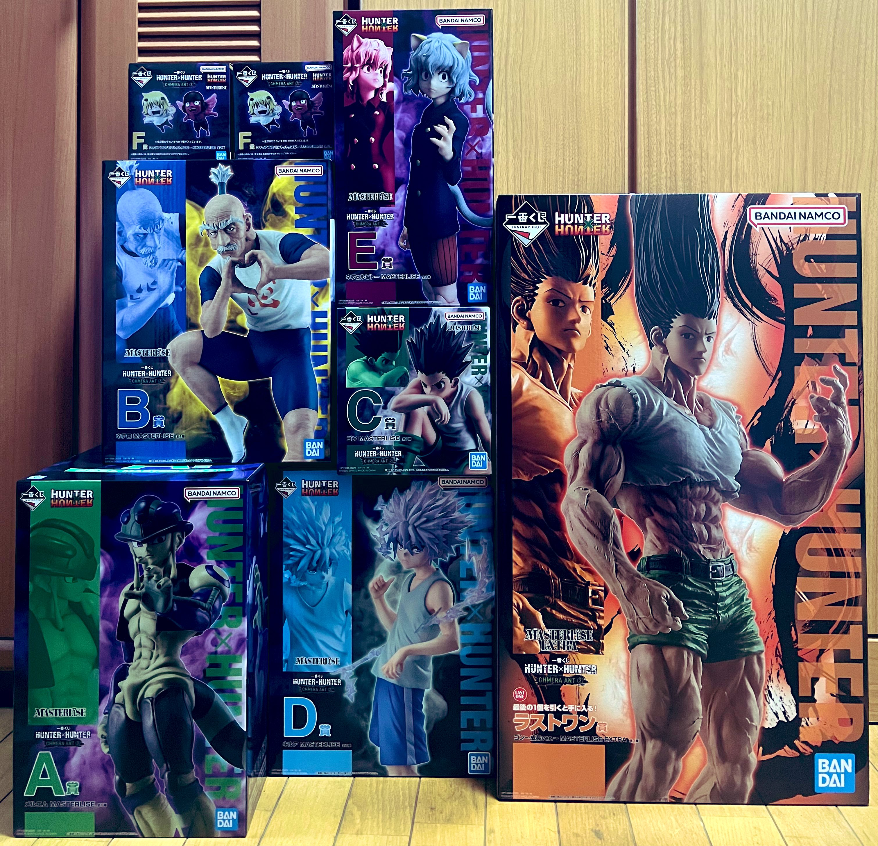 【完全未開封】一番くじHUNTER×HUNTER　I賞　J賞　29パック　コンプ 完全未開封】一番くじHUNTER×HUNTER I賞 J賞 29パック コンプ