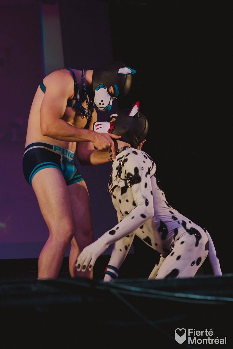 Had a blast doing Puppy-Play performances for <a href="/FetishWeekend/">Fetish Weekend</a> &amp; <a href="/FierteMTLPride/">Fierté MTL Pride</a> with <a href="/Spyke_Mazrim/">Spyke Mazrim</a>