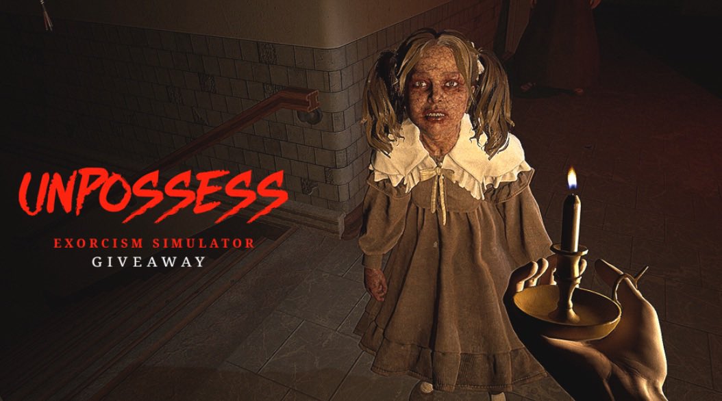 terrifiediscord's tweet photo. 🕯️Unpossess Game Giveaway 🕯️
Hello horror gamers! We are collabing with @chreseebagames and we will be giving out 3 game codes on Steam! 

Rules:
1. Follow @horrifiediscord &amp; @chreseebagames 
2. Like &amp; repost post
3. Tag you friends

Giveaway ends 8/31. More details on discord!🔪 https://t.co/cbSvIACZRs