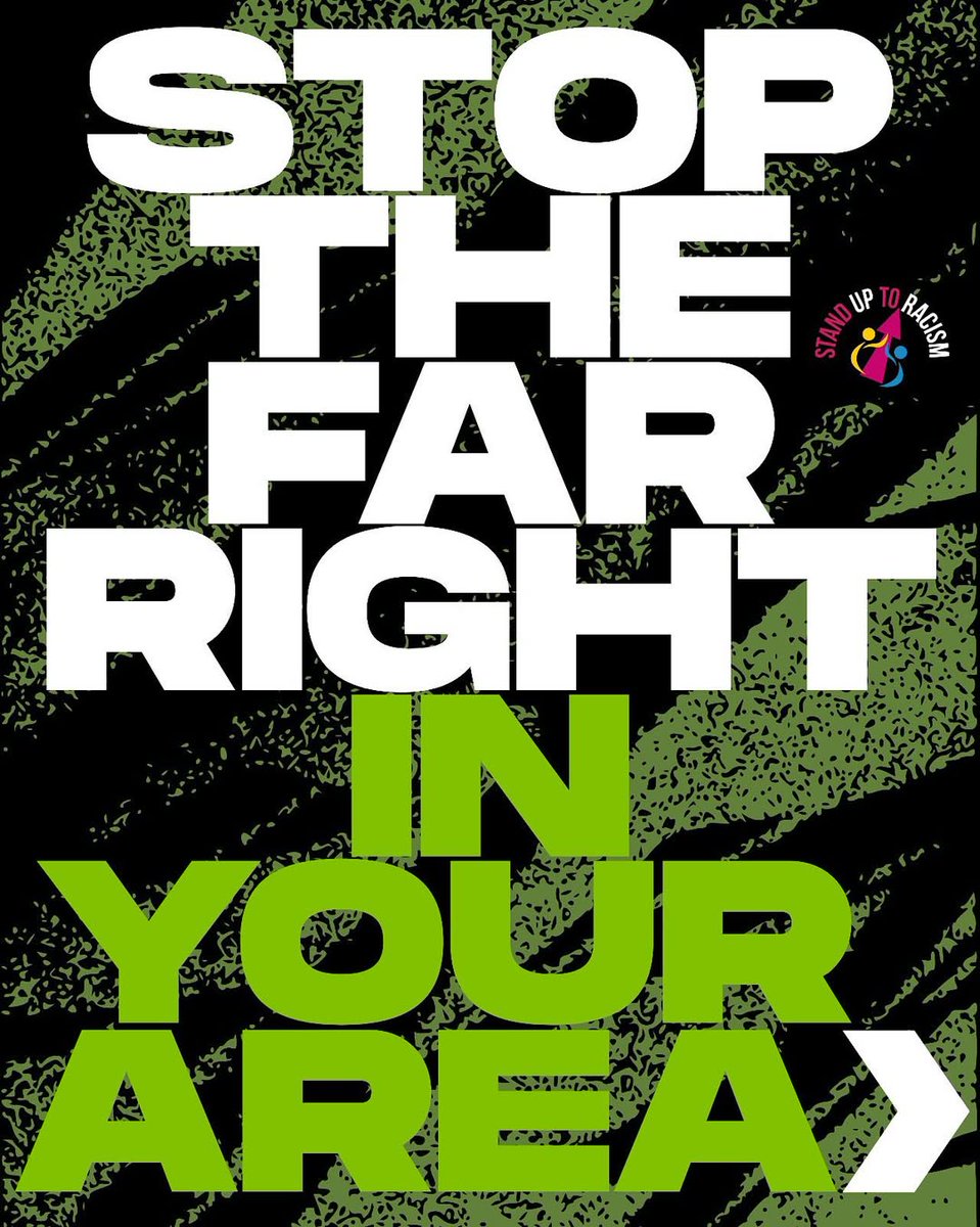 ➡️ Tonight, tomorrow and Saturday: join us across the country to take on the far right. We won’t let them divide us.

⬇️See replies for local demos.