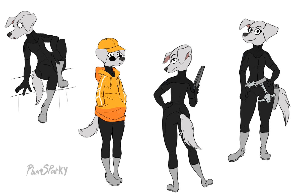 PhoxnSparky (@phoxnsparky) on Twitter photo Agent Polly!
I decided to draw <a href="/Masterdoodlejoe/">Masterdoodlejoe80062</a>'s character Polly but in the Phox verse as a special agent. I betcha she loves the fancy scopes and high powered rifles 😏 Agent Polly!
I decided to draw <a href="/Masterdoodlejoe/">Masterdoodlejoe80062</a>'s character Polly but in the Phox verse as a special agent. I betcha she loves the fancy scopes and high powered rifles 😏