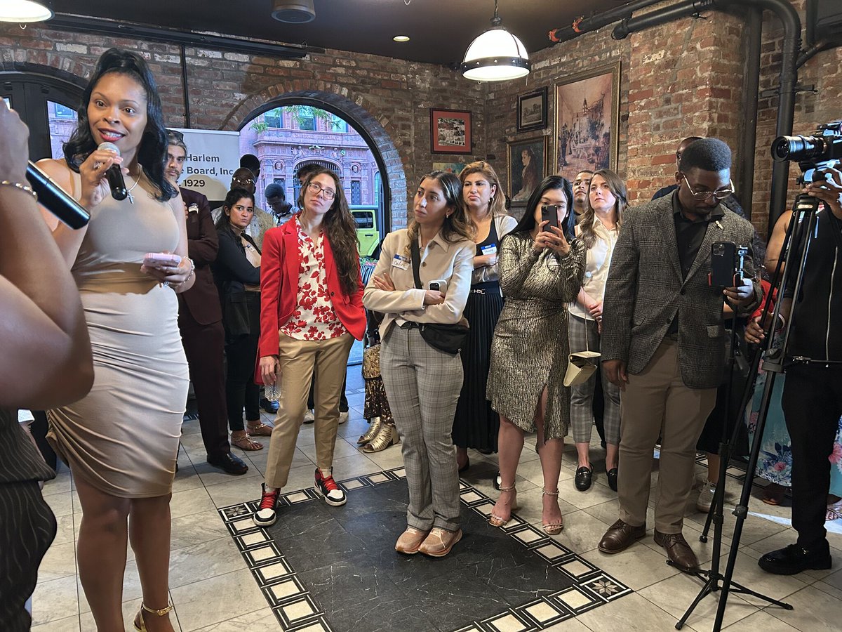 BLCDNYC's tweet image. Last night, Alexis McSween was honored to join Rashèedah (RB) Brown and the Greater Harlem Real Estate Chamber as a panelist, sharing her journey as a contractor, developer, and nonprofit founder. #HarlemRealEstate #Entrepreneurship #Community 

Read more: linkedin.com/posts/activity…