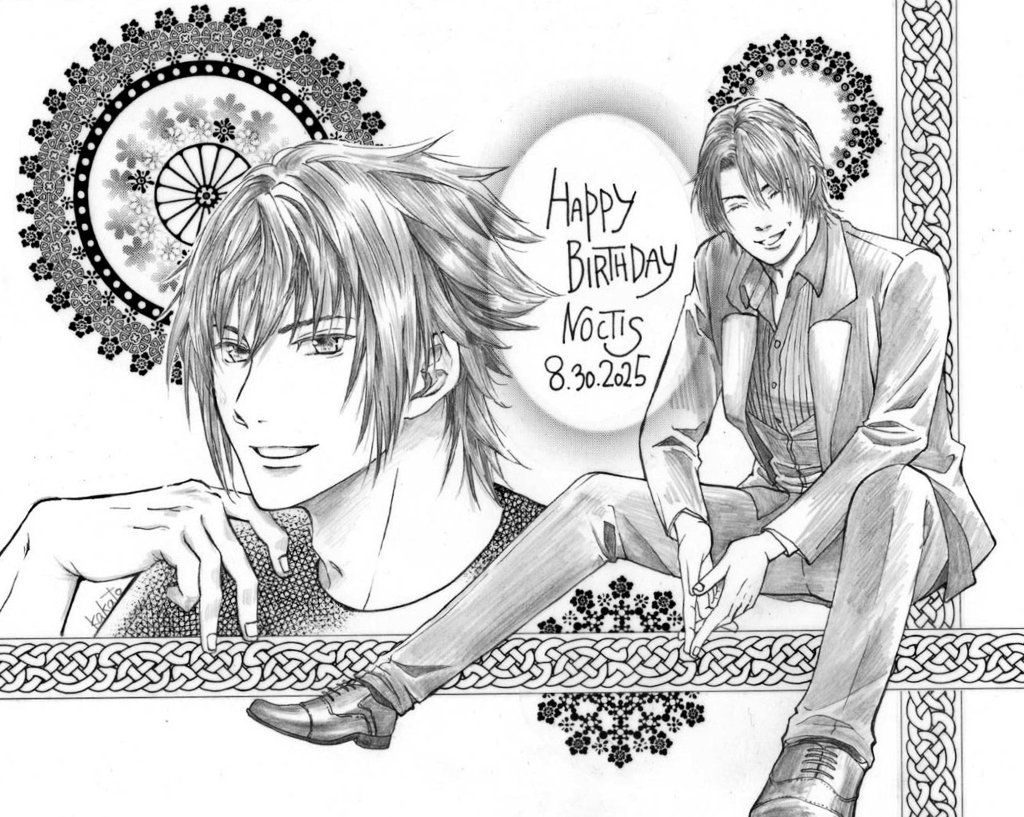 🎂Happy Birthday Noct！🎉

今年もお祝いできることがとっても嬉しい！
あなたがこの世に生まれてきてくれたことに感謝しかないよ✨
#HBDnoctis　#FFXV
#ノクティス誕生祭2025