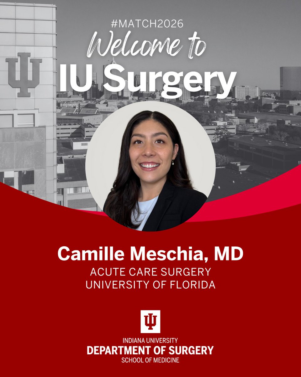 Indiana Surgery -Indiana Univ School of Medicine tweet media
