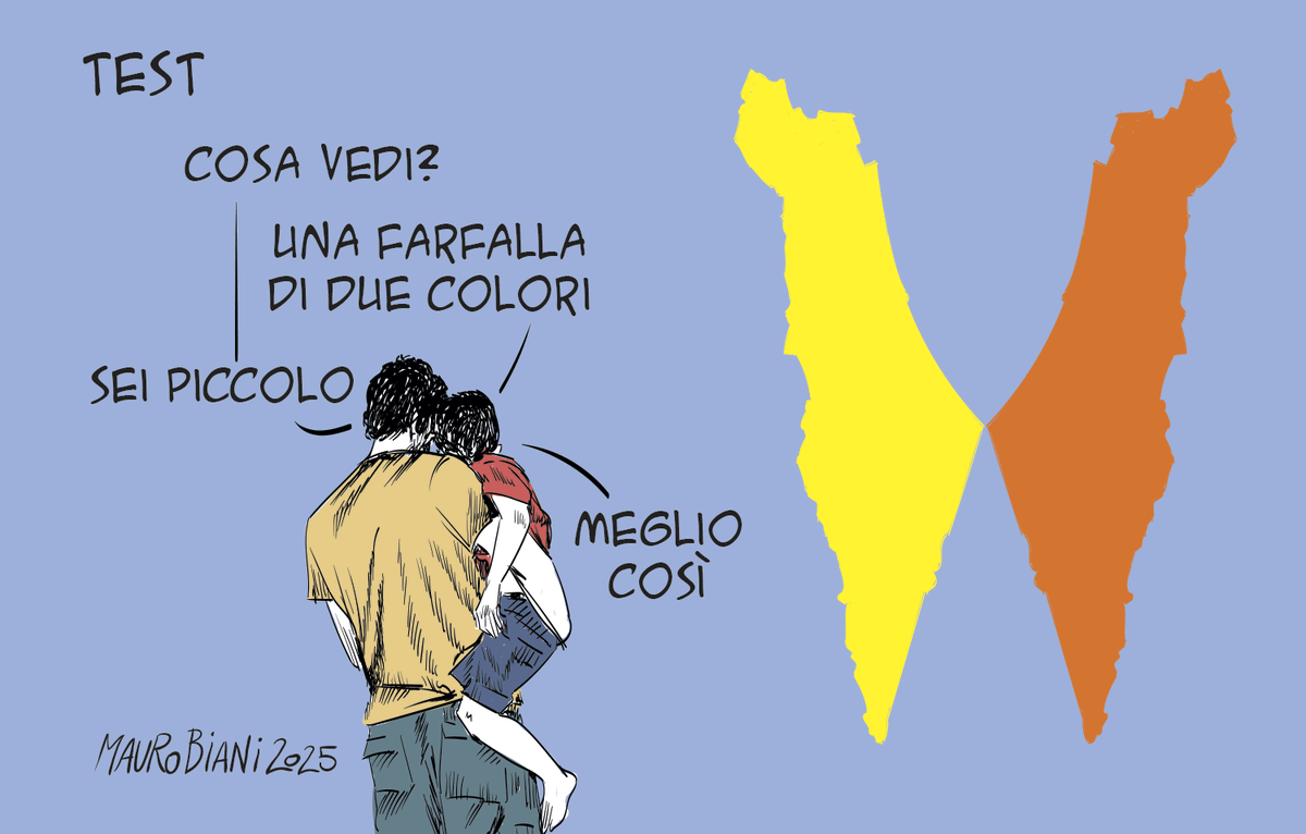 #Palestina #Israele #mondo #test
Poteva essere farfalla, certo non Riviera.
Oggi per <a href="/repubblica/">Repubblica</a>