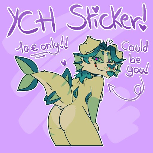YCH STICKER [OPEN]

⭐️10€ each!!
⭐️any species
⭐️any genders

Shares are really appreciated !! 

PM ➡️@moumoonzy here or on telegram to grab a slot!!💜