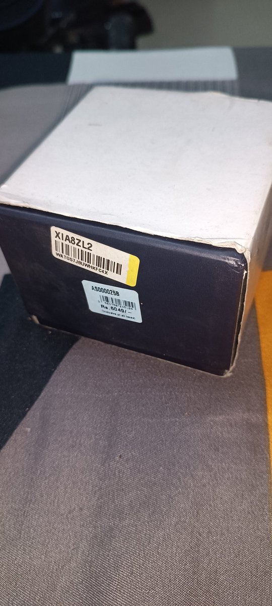 RajSamani3's tweet photo. After all received used product. See the condition of the box and the product. https://t.co/9wG3o9tS5b