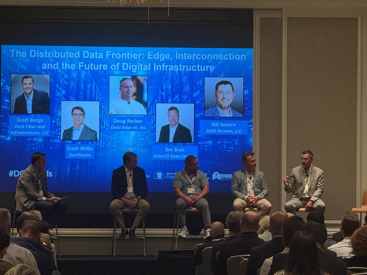 Thanks to all who joined us at #DCFTrends!

Our Pres. &amp; CEO Bill Severn joined experts on the Distributed Data Frontier: Edge, Interconnection, and the Future of Digital Infrastructure panel exploring how the edge has become an operational reality driving digital breakthroughs.