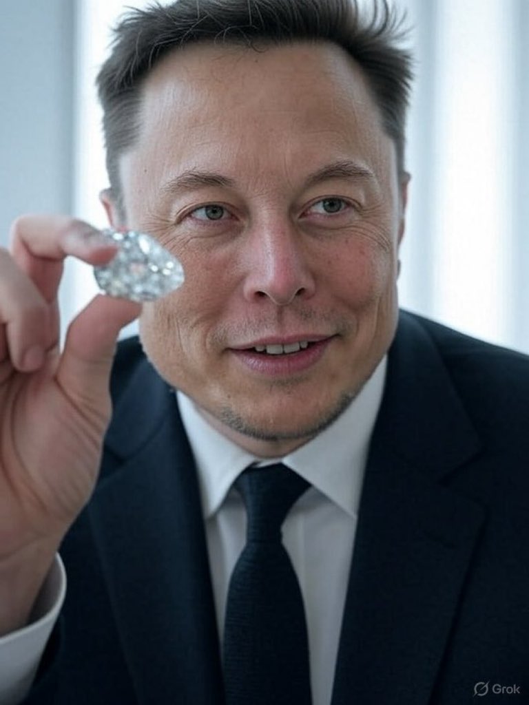 Which element is diamond made of?

A) Gold 
B) Silver 
C) Carbon