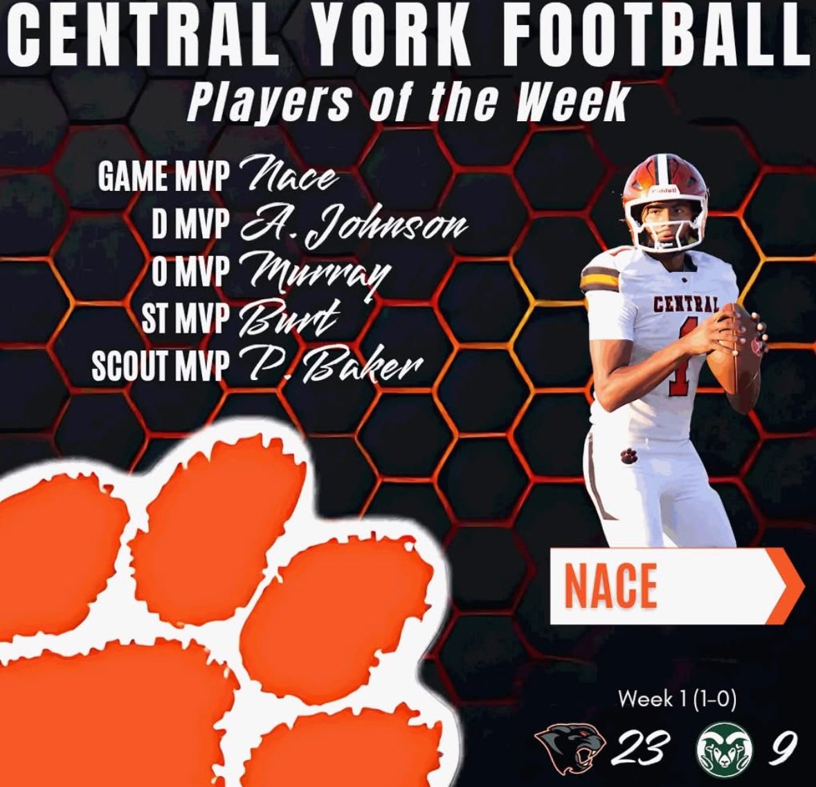 bburt_13's tweet photo. Proud to be ST MVP vs Central Dauphin!! https://t.co/JdNa6KzZGB