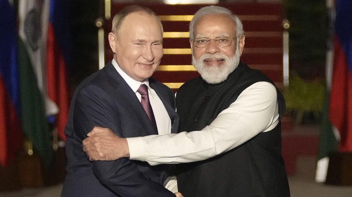 SandeepUnnithan's tweet image. President Putin to visit New Delhi in December 2025. 
#indiarussiafriendship 
#ModiPutin 
sputniknews.in/20250829/putin…