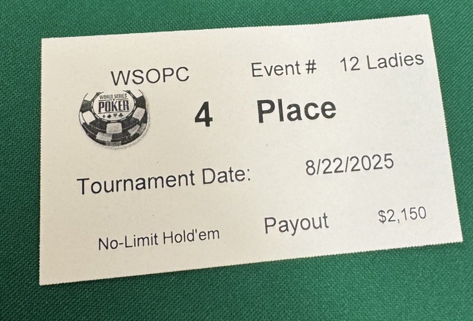 Poker Mel tweet media