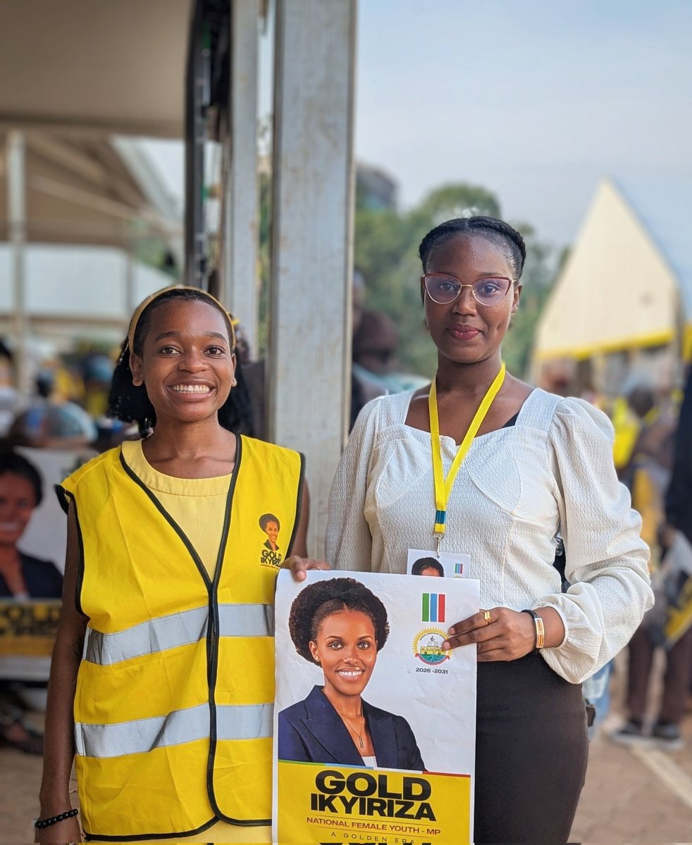 TyoboHattyYake's tweet image. This is the lady my namesake and I FULLY support . She is a symbol of courage, hard work, and hope for us youths.
I pray the Lord grants her this win 🙏
Ikyiriza Gold for NFYMP 💪
#GoldenEra