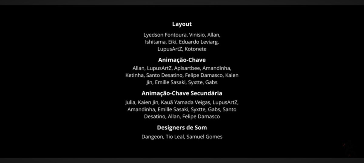 Meu nominho ali nos créditos 😔🙏🏼