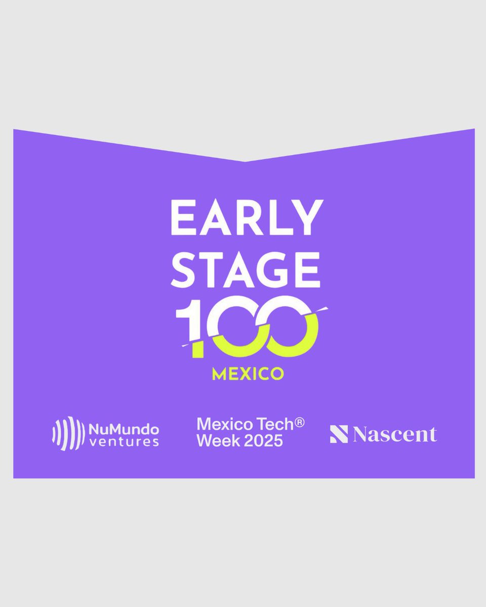 Estamos reuniendo a las 100 startups early stage (pre–Series A) que marcarán el futuro, y queremos que seas parte de esa lista.

🔗2mx4snyaz1k.typeform.com/MXTOP100?typef…