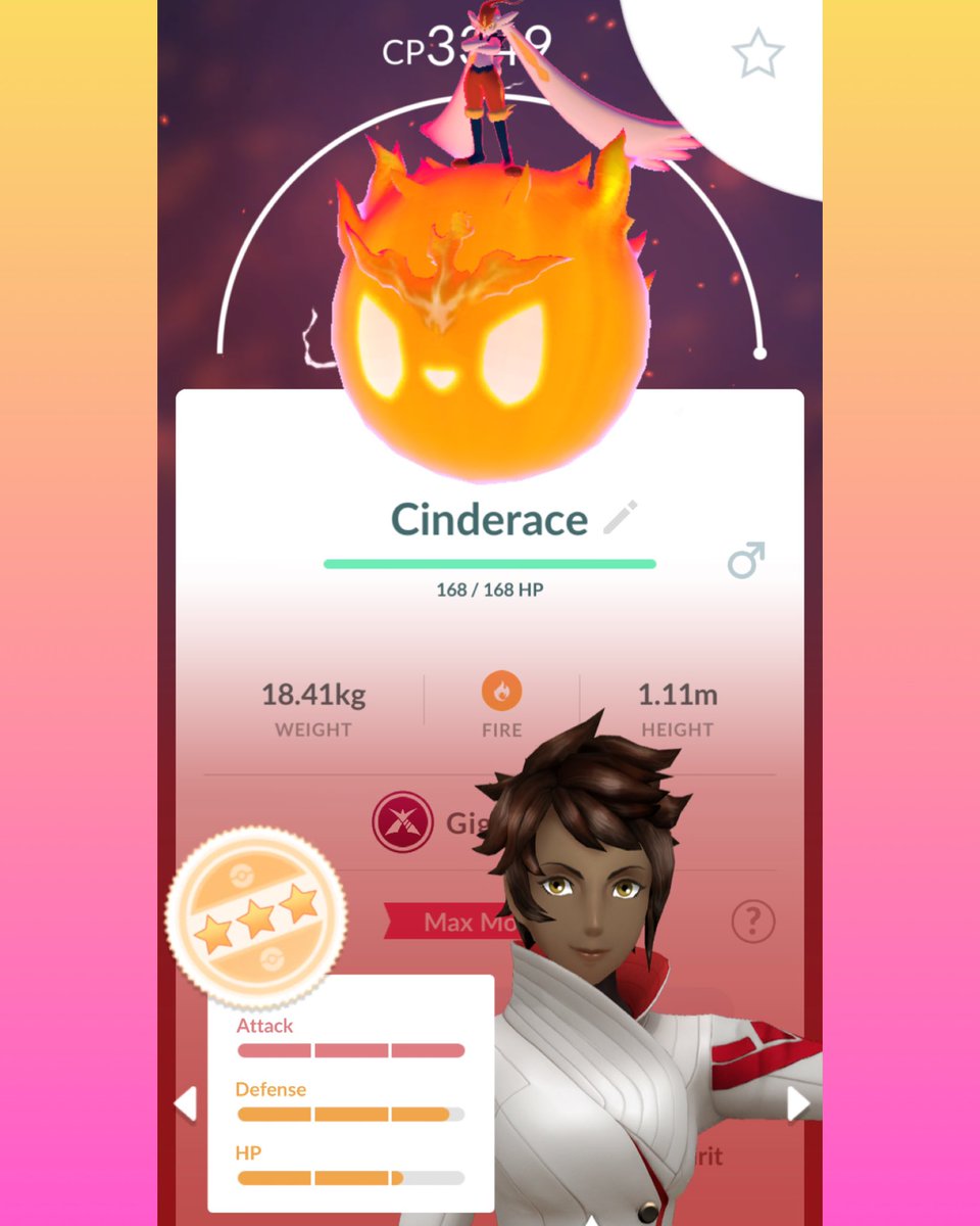 ⚡⚡MAX FINALE &amp; DARK SKIES⚡⚡
☄️☄️☄️☄️HIGHLIGHT #3☄️☄️☄️☄️

The undisputed big ball fire champion!
Was really happy to get the max attack stat on him!

❓❓What is your favorite fire Pokémon that you use? Does not have to be a max.❓❓

#pokemongo #PokemonGOApp