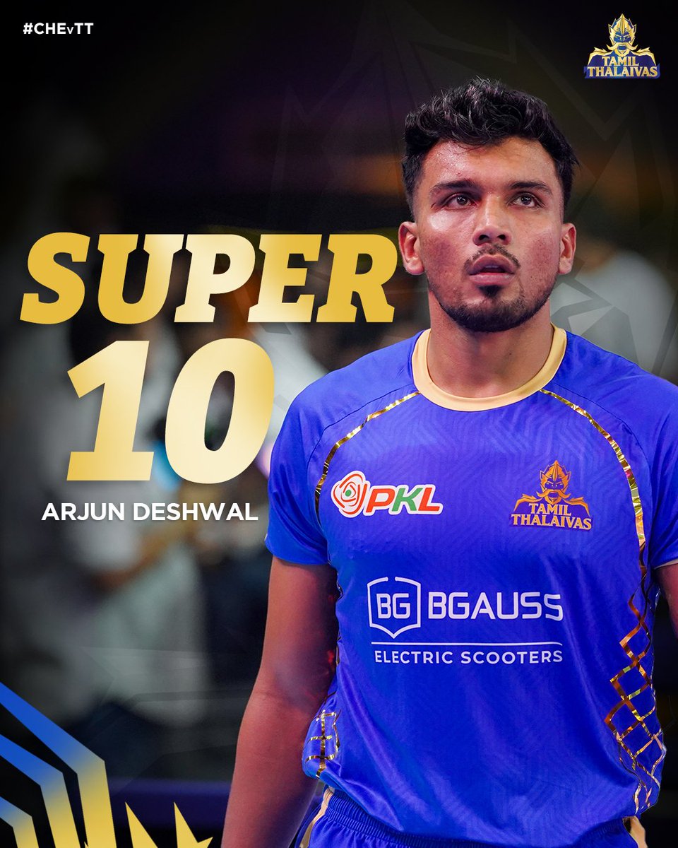 Starting the season with a Super 1️⃣0️⃣ 🔥

#CHEvTT | #PKL12 | #GiveItAllMachi | #IdhuNammaTeam | #TamilThalaivas | #ProKabaddi