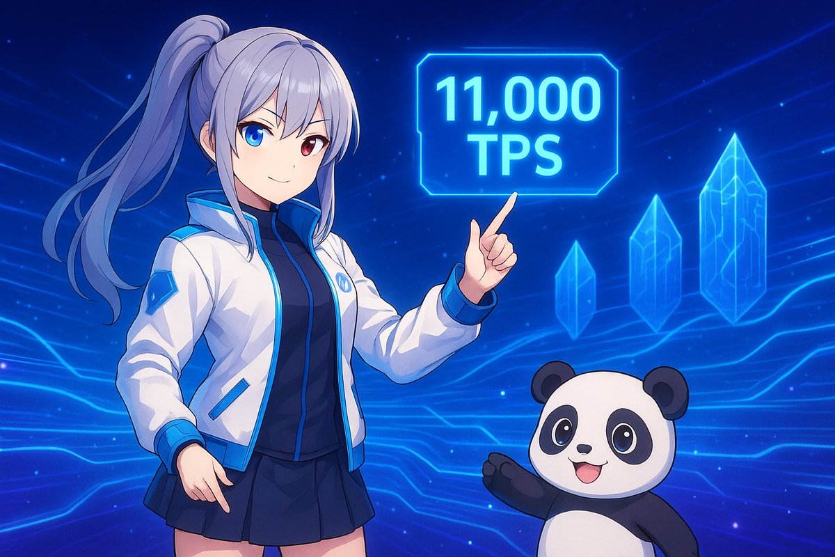 Sukakucing (@chimimozza) on Twitter photo Imagine this: you’re using an AI app, making decisions in real-time… and the blockchain behind it keeps slowing everything down. Frustrating, right?
<a href="/0G_labs/">0G Labs (Ø,G) - AI L1</a> is tackling exactly that problem. They just reached a massive milestone: 11,000 transactions per second (TPS).
Here’s Imagine this: you’re using an AI app, making decisions in real-time… and the blockchain behind it keeps slowing everything down. Frustrating, right?
<a href="/0G_labs/">0G Labs (Ø,G) - AI L1</a> is tackling exactly that problem. They just reached a massive milestone: 11,000 transactions per second (TPS).
Here’s