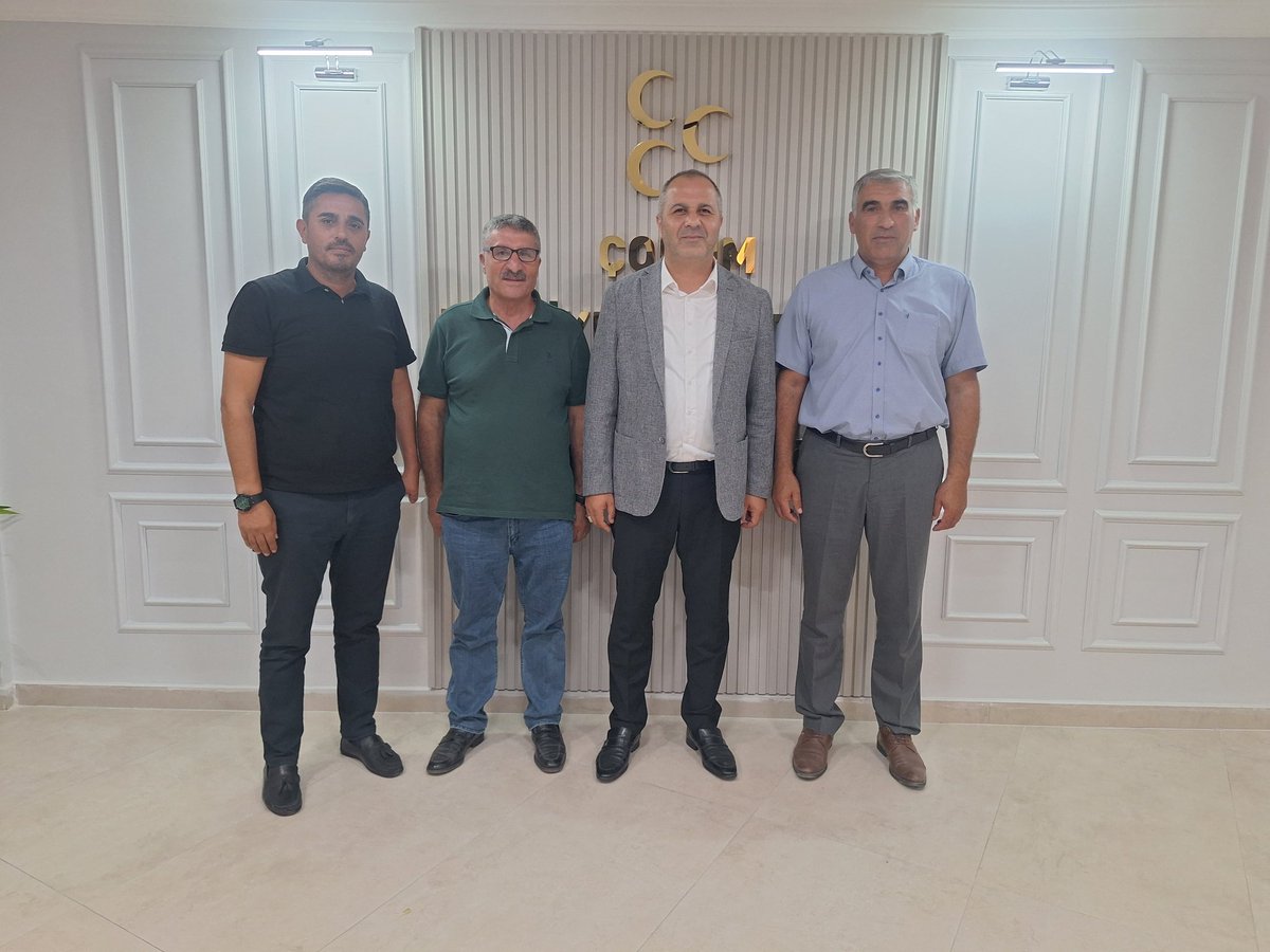 MHP Uğurludağ İl Genel Meclisi Üyemiz Sayın Kenan Genç ve Uğurludağ Belediyesi Meclis Üyemiz Sayın Davut Saygı, İl Başkanlığımızı ziyaret ettiler.

Nazik ziyaretlerinden dolayı kendilerine teşekkür ediyor, çalışmalarında başarılar diliyoruz.