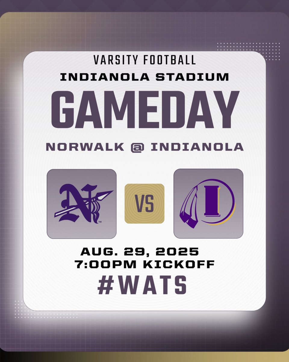 SEASON OPENER

🆚 Indianola
📍 Indianola Stadium
🕗 7:00pm
🎟️ vancoevents.com/us/DGDT
📺 youtube.com/@ICSD.IA.Athle…

#WATS